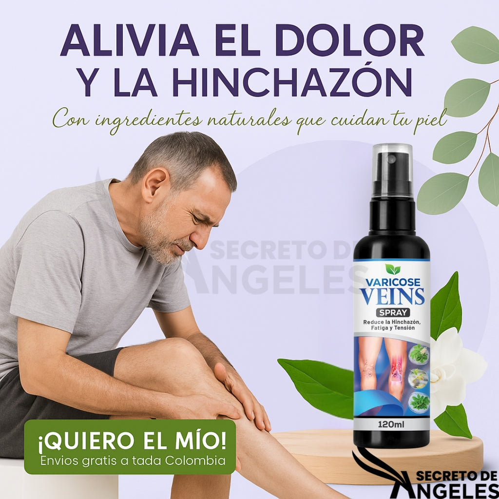 ✨ Spray Varicose Veins – Tu aliado contra las várices ✨